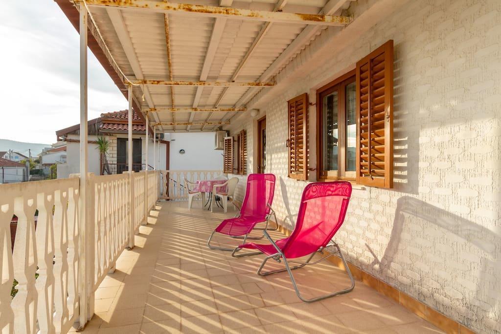 Apartment Zdenka 1 Trogir Exteriör bild